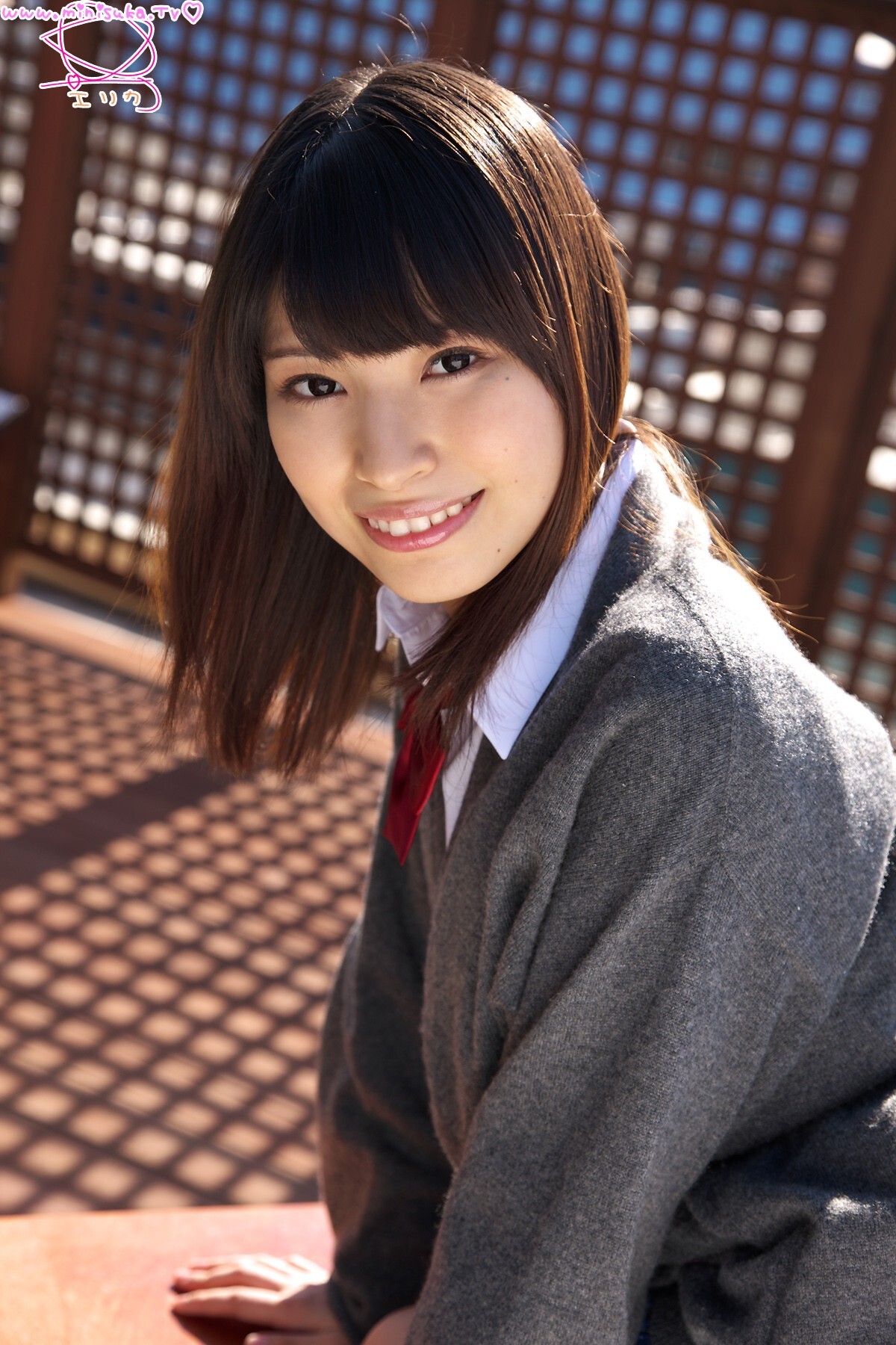 Erika Erika (1) Minisuka. TV Women's high school girl